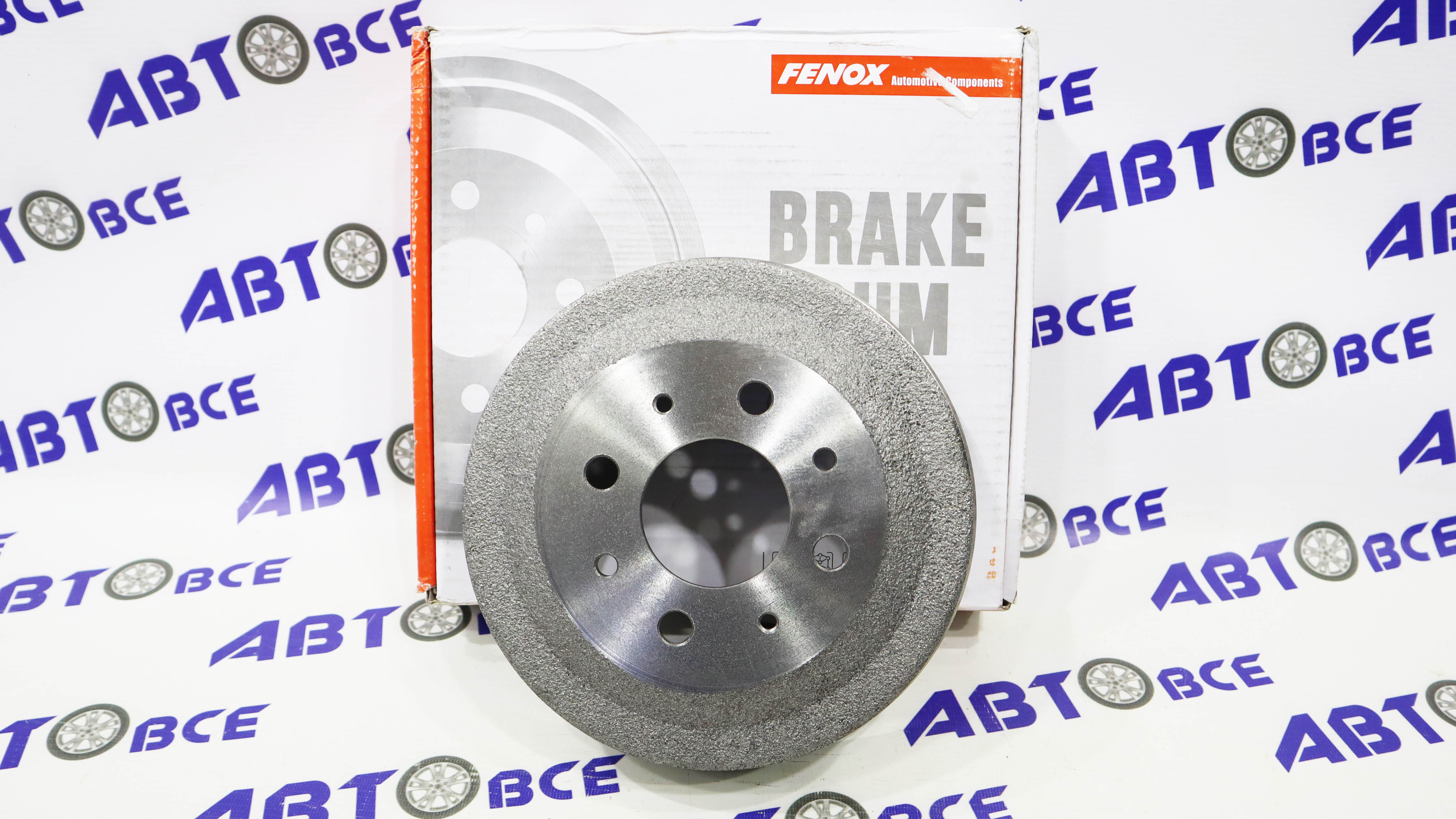 Барабан тормозной ВАЗ-2108-2109-2115-2110-1118-2170-2190 (чугун) FENOX